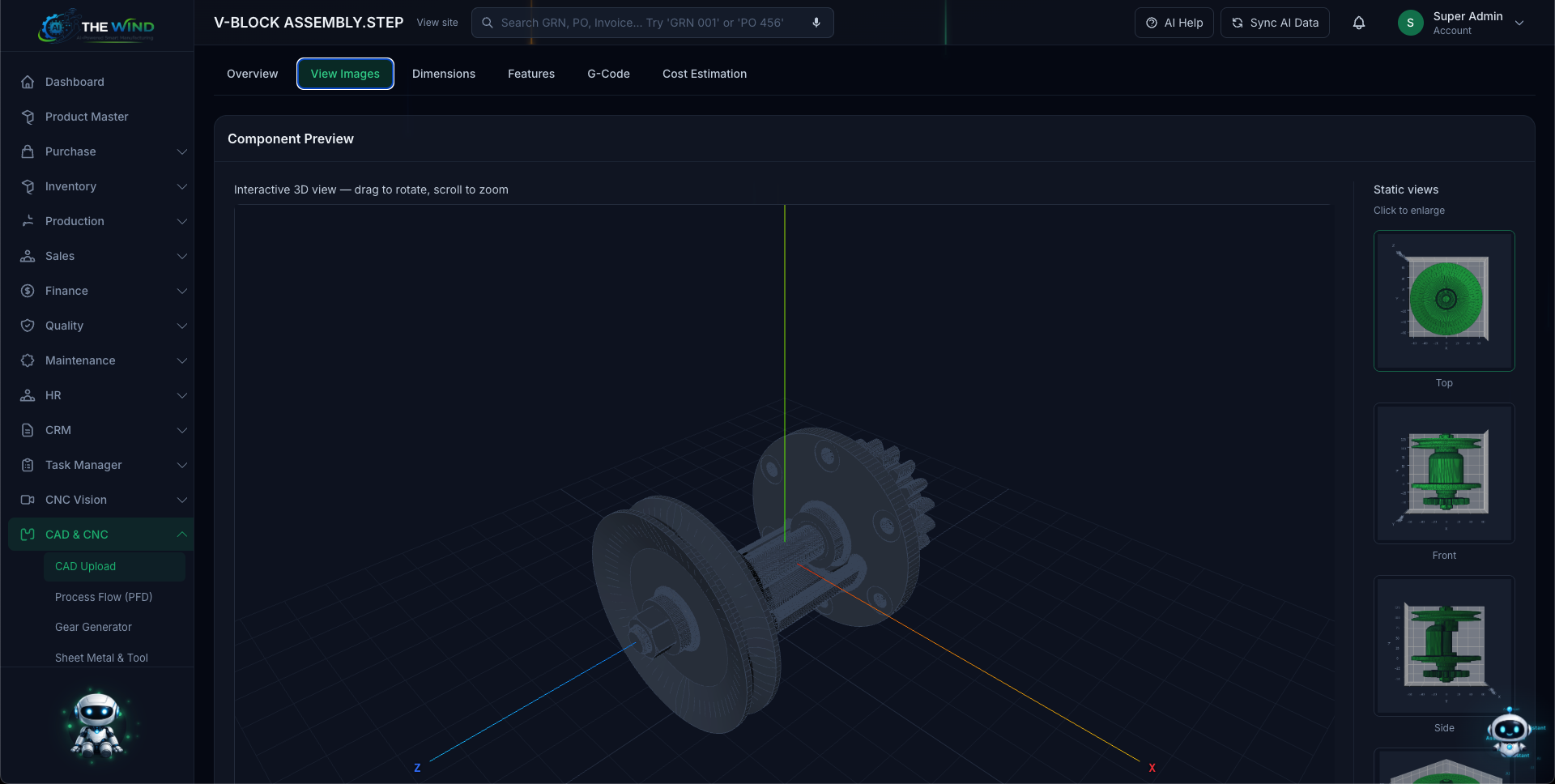 Dashboard module summary